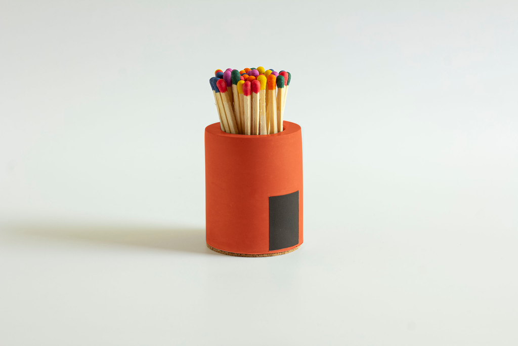 Cylinder + Match Catch Brick + Taupe
